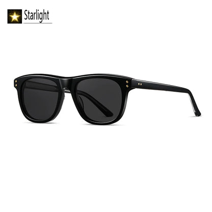 Summer Acetate Transparent Brown Sunglasses Men Beach