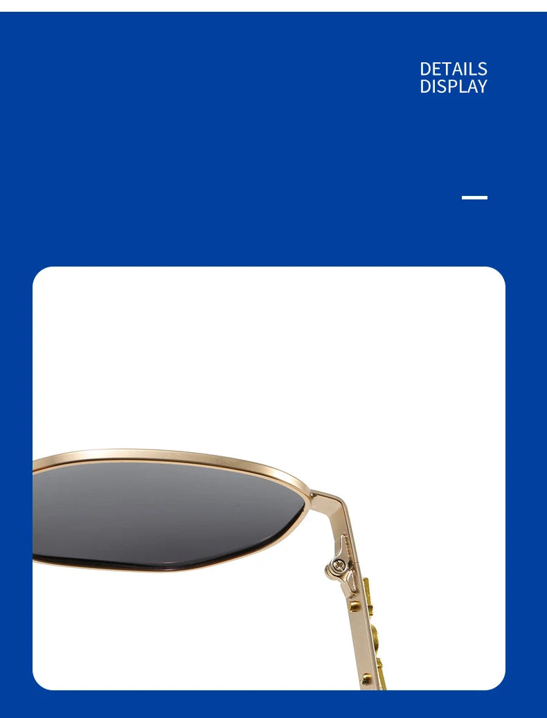 Fashion Small Polygon Polarized Sunglasses Forr Women Men