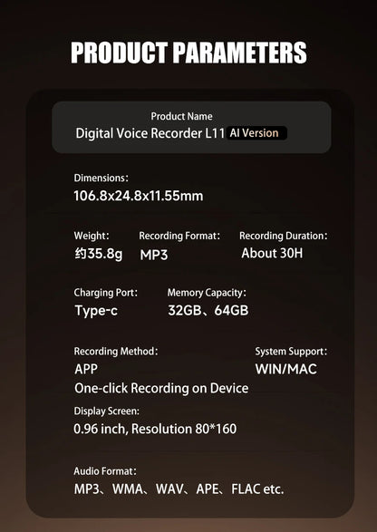 Famue AI Voice Recorder Real-Time Transcription Translation