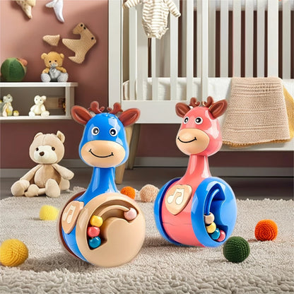 Fawn Sliding Tumbler Toy Rattle Baby Educational