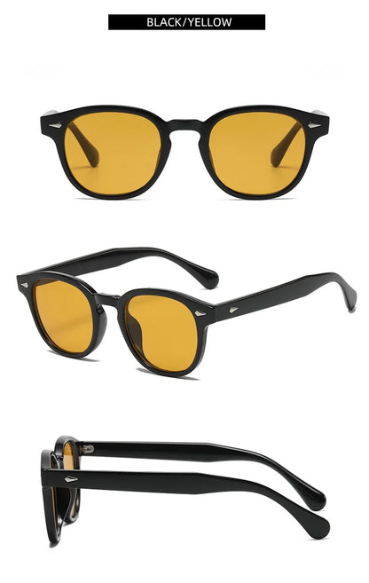 JNPCXI Quality New Retro Round Sunglasses Women