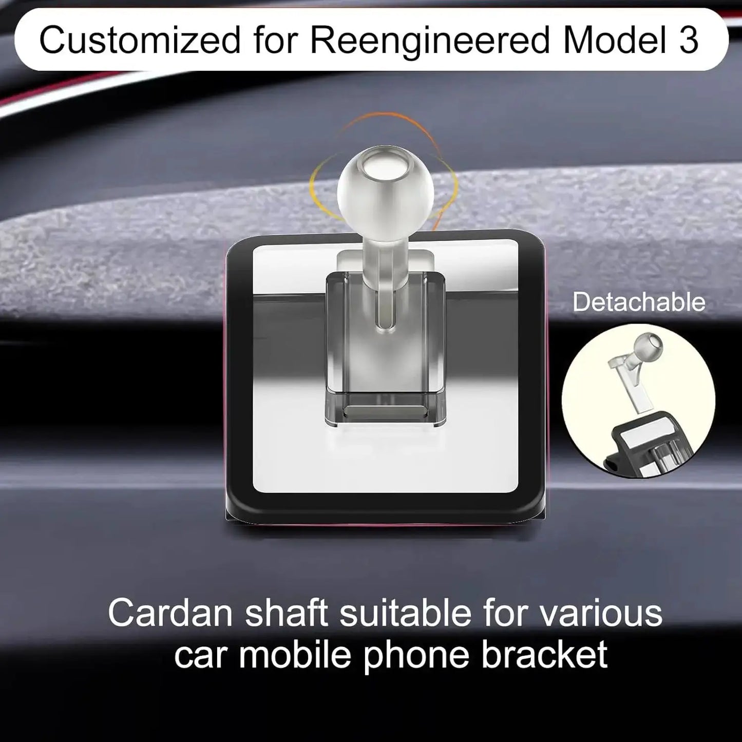 Car Phone Holder Highland Magnetic Charger Stand Mount