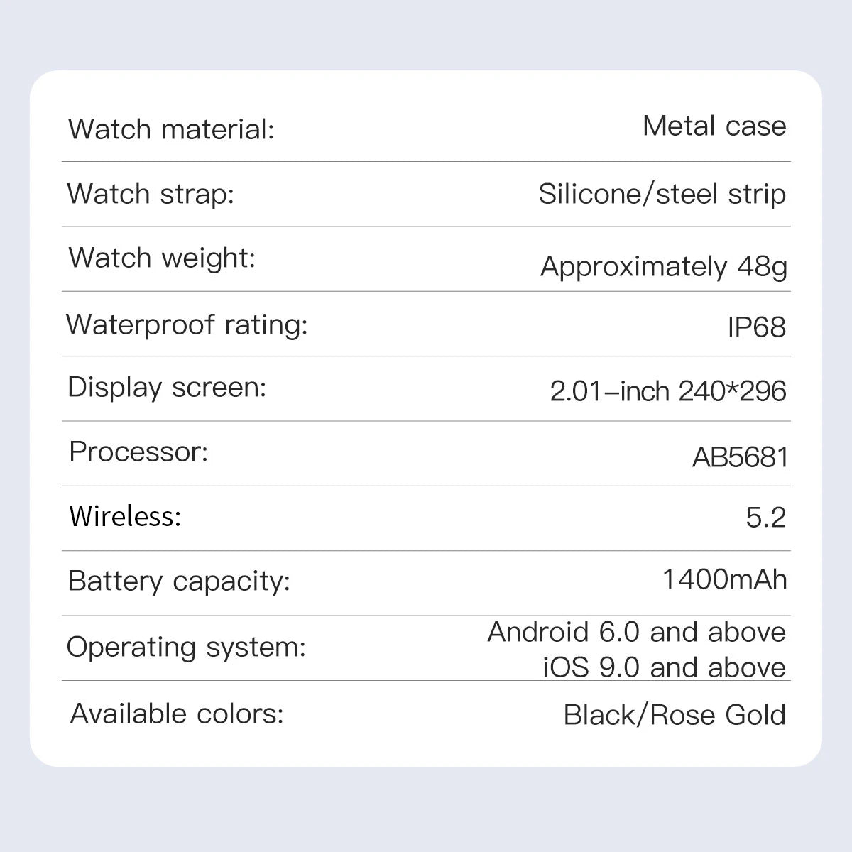 LIGE New Built-in 1400mAh Super Large Battery Smart Watch
