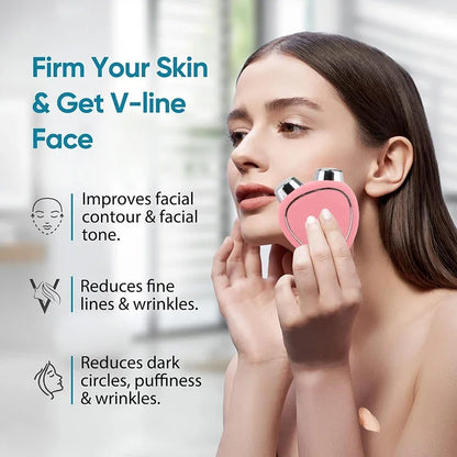 EMS Face Lifting Device Facial Microcurrent Roller Massage