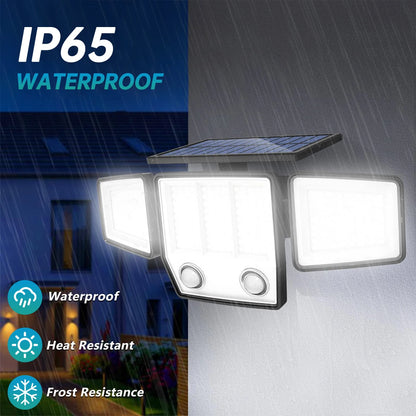 Solar Motion Sensor Outdoor Lights LED Outdoor Solar Garden