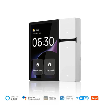 MOES Tuya WiFi Smart Control Panel 3.5" Touch Screen