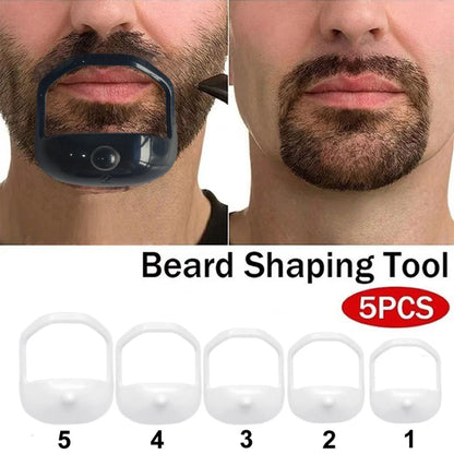 Sheep Beard Styling Template Set Beard Styling Template