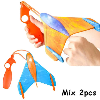 Children's Catapult Foam Aircraft Toys Safety EVA Boomerang
