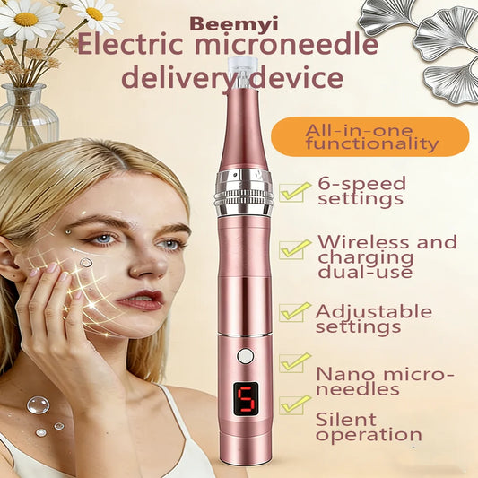 Rechargeable Portable Electric Facial Massager Lightweight