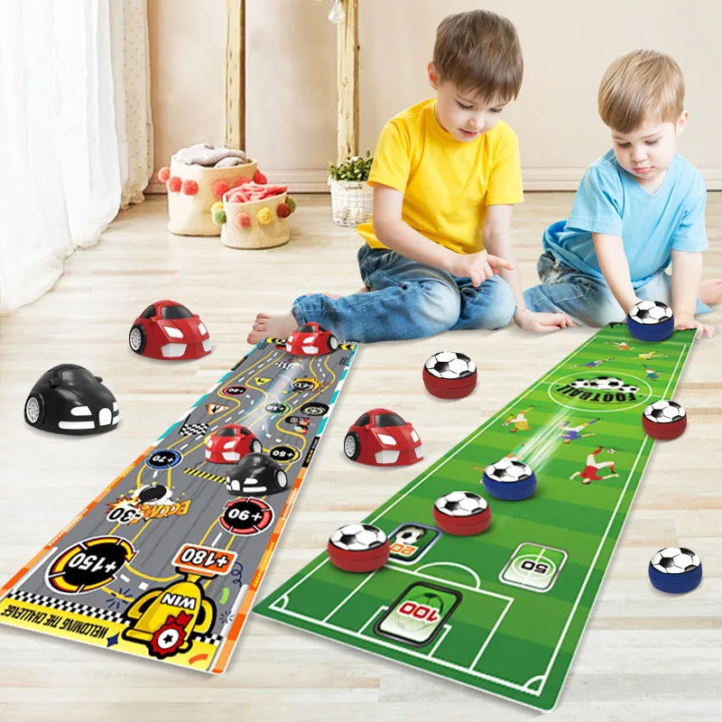 Soccer Curling Board Game - Children Interactive Social Fun Toy