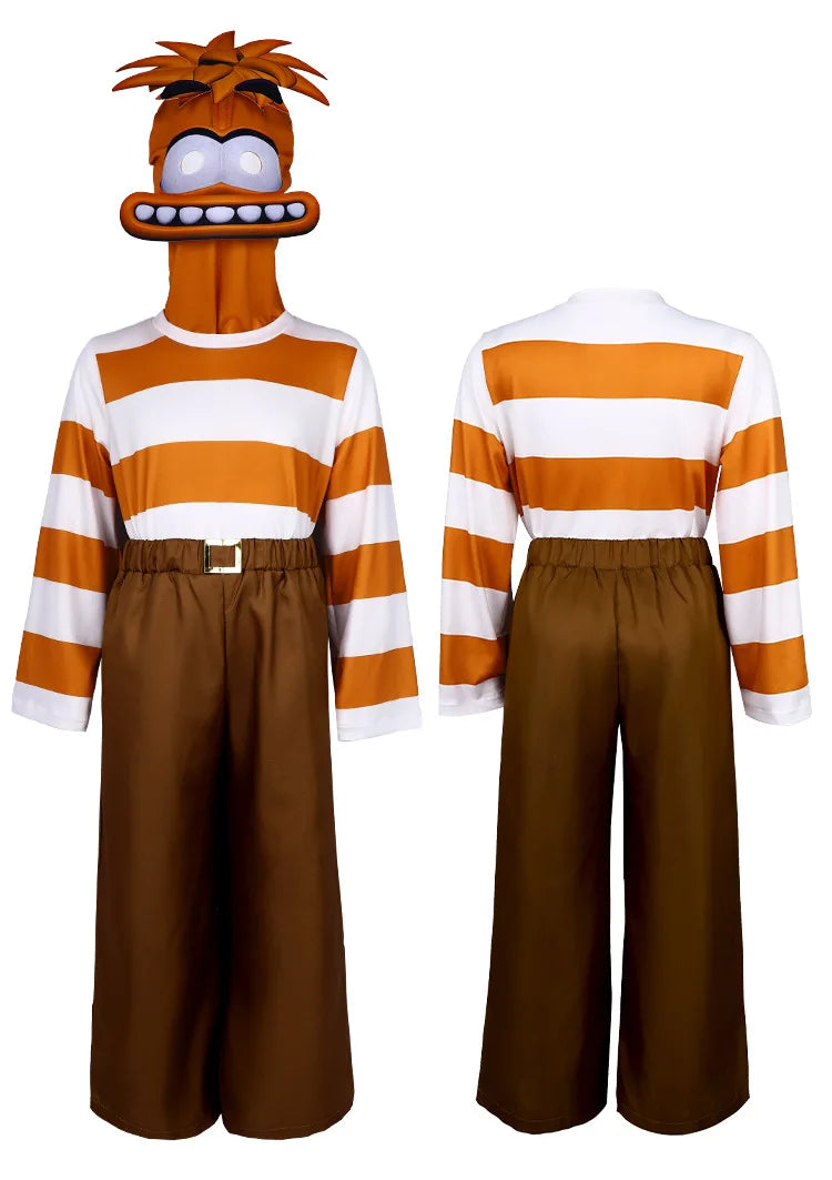 Anime Movie Inside Out Joy Cospaly Costume Disgust