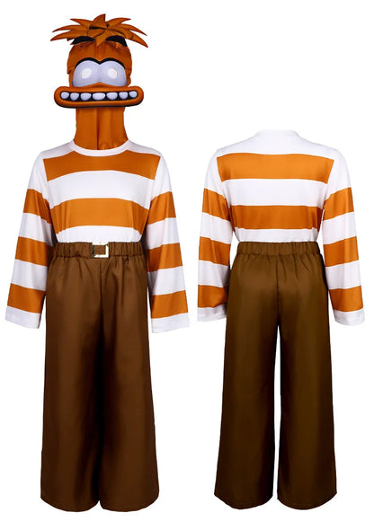 Anime Movie Inside Out Joy Cospaly Costume Disgust