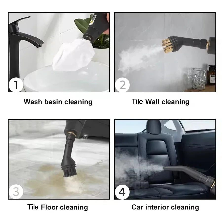 Portable Handheld Steam Cleaner High Temperature Pressurized