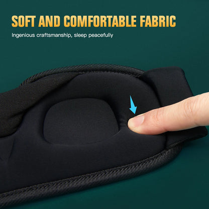 3D Sleep Mask Blindfold Sleeping Aid Eyepatch Eye Cover Sleep Patches