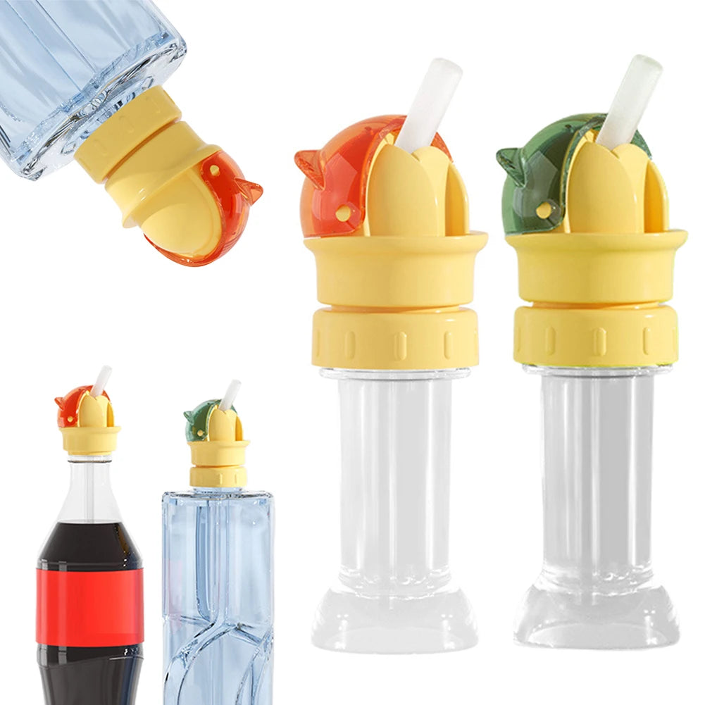 Water Bottle Cap Reusable Children Beverage Water Bottle