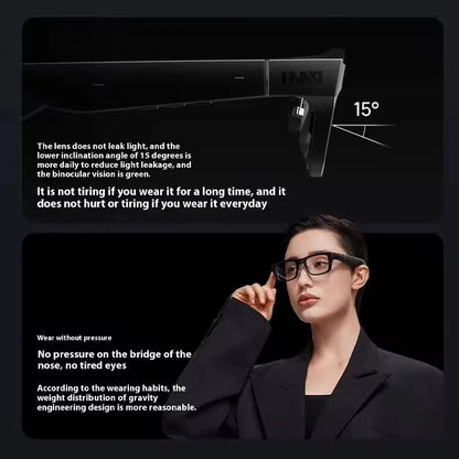 INMO Go2 Smart AR Translation Glasses Wireless AI Assistant