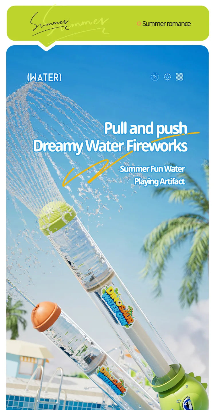 Dinosaur Flowering Water Gun Children's Fights Games