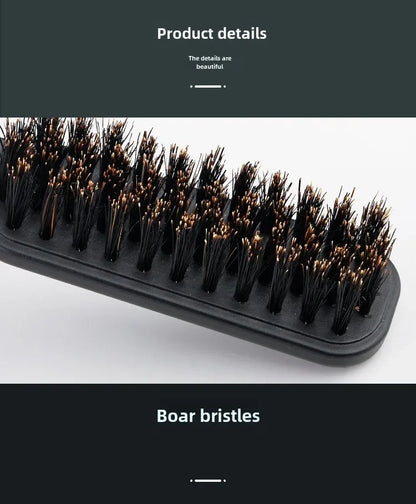 Soft Boar Bristle Beard Brush Hairdressing Hair Styling