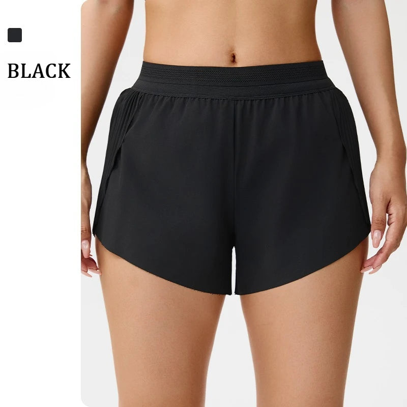 Cooling Mint Fitness Shorts Women's Three-quarter