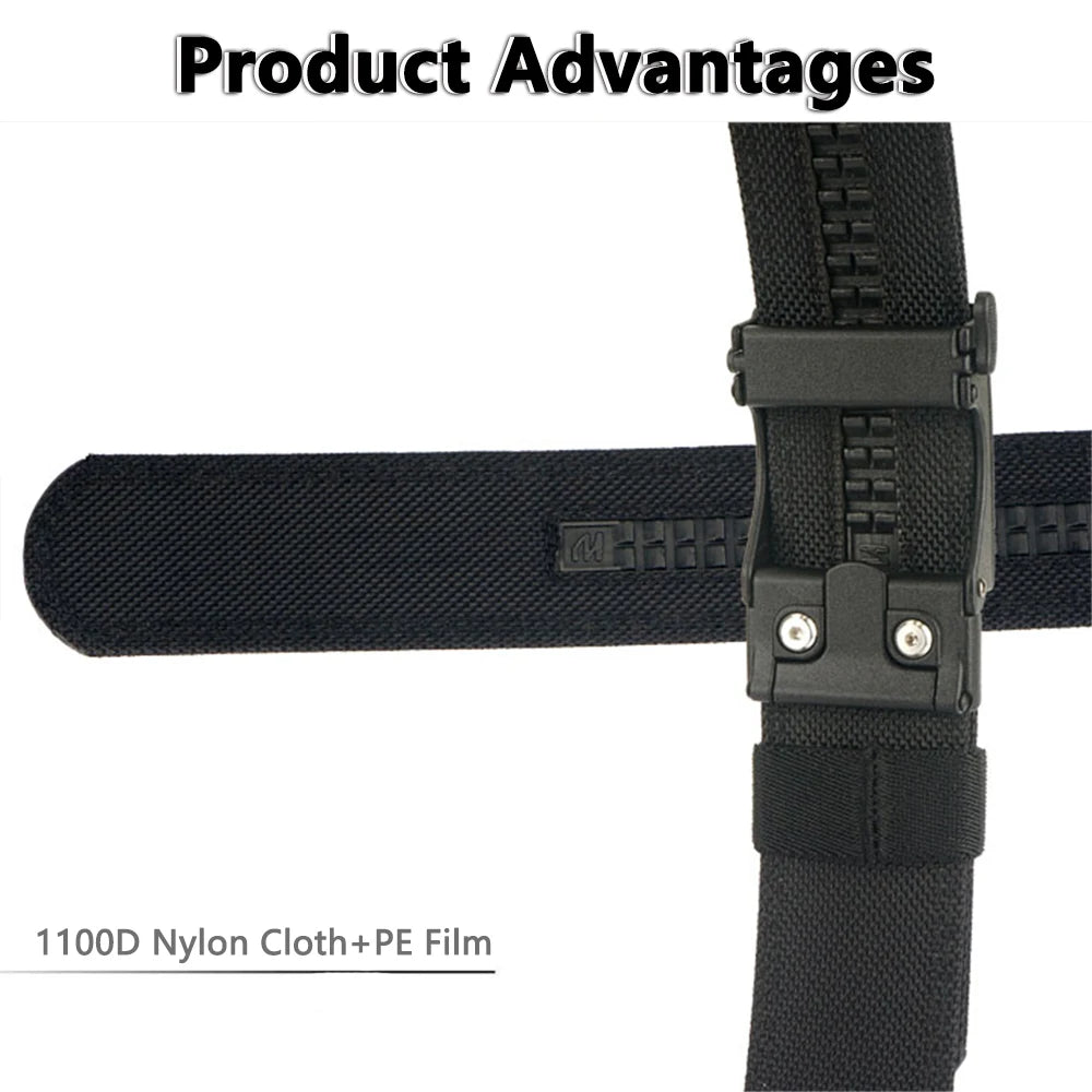 Men's Belt Outdoor Multi Function Alloy Buckle Tactical Belt