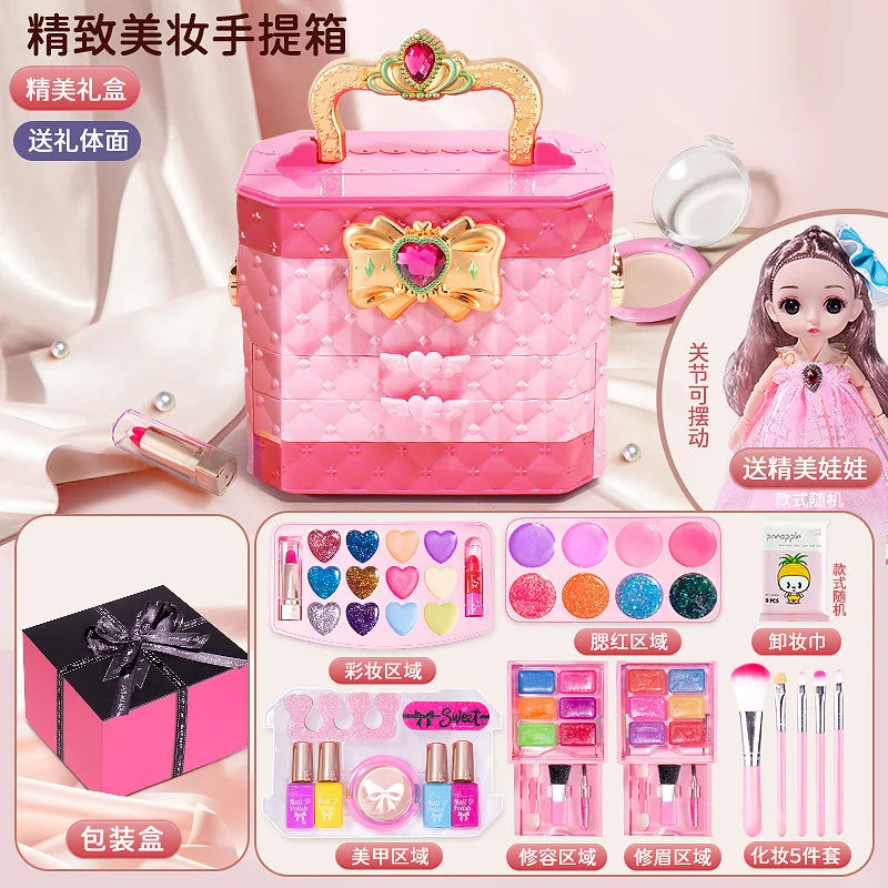 Kids Washable Makeup Girl Toys - Kids Makeup Kit