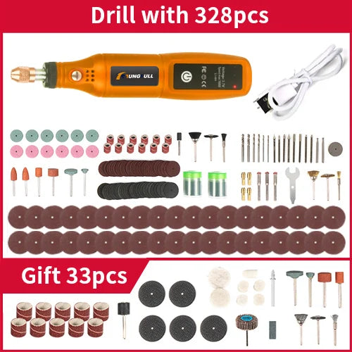 Mini Wireless Drill Rechargeable Polishing Machine Engraving