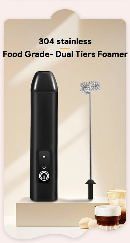 UPGRADED Electric Coffee Frother/MILK Whisk+Egg Beater