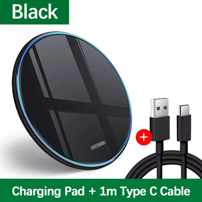 30W Wireless Charger Pad Phone Chargers Induction Fast Charging