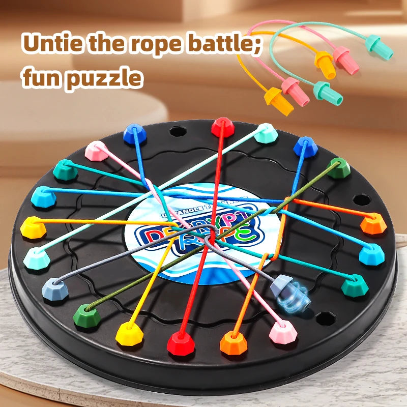 New Rope Breaking Battle Challenge Puzzle Toy Knot Toy