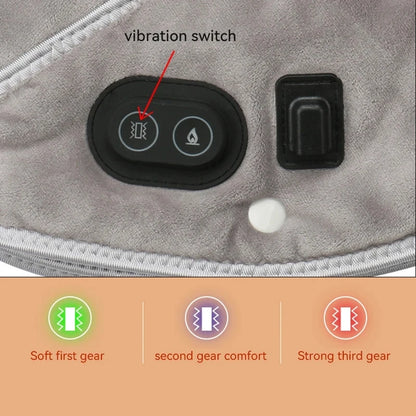 Electric Heating Shoulder Neck Pad Massager Brace
