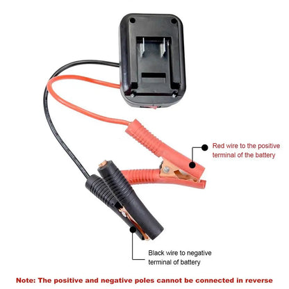 Car Lithium Battery Converter Charger Clip