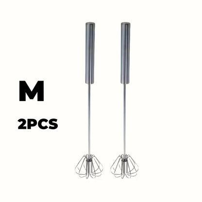 Stainless Steel Egg Beater Durable Semi-Automatic Mixer