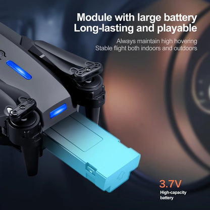 New E88 E99 Drone Remote Control with Screen Dual Camera