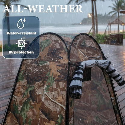 Pop-Up Portable Privacy Tent Outdoor Shower Tent