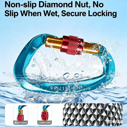Outdoor Professional Rock Climbing Accessories Aluminum