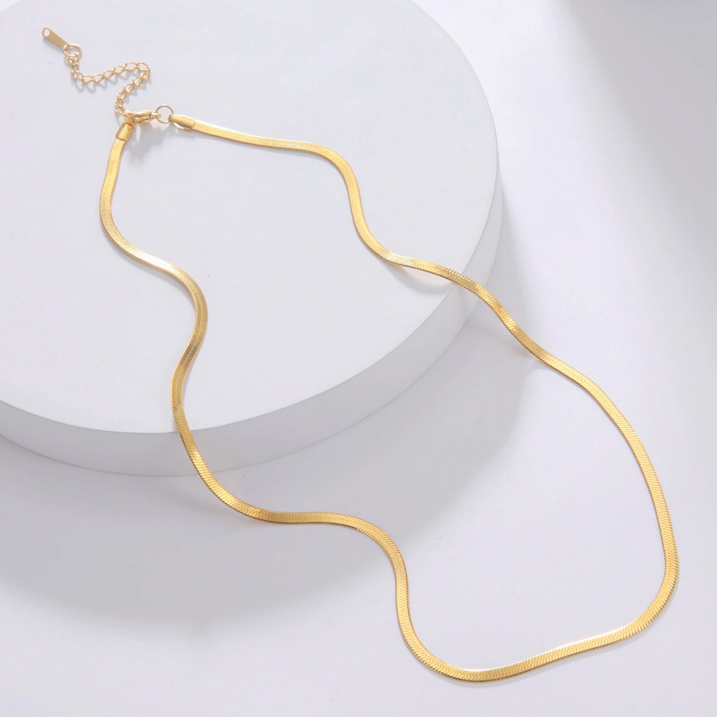 Skyrim Stainless Steel Snake Chain Necklace Trend Jewelry
