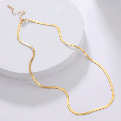 Skyrim Stainless Steel Snake Chain Necklace Trend Jewelry
