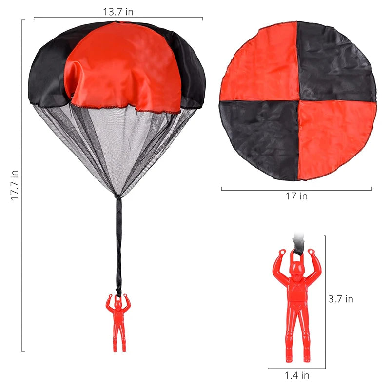 Parachute Toys for Kids Tangle Free Outdoor Flying Parachute