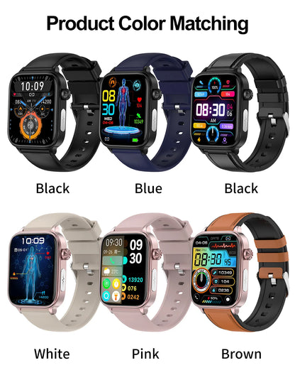 New AI Diagnosis Blood Lipids Body composition Test Smart Watch