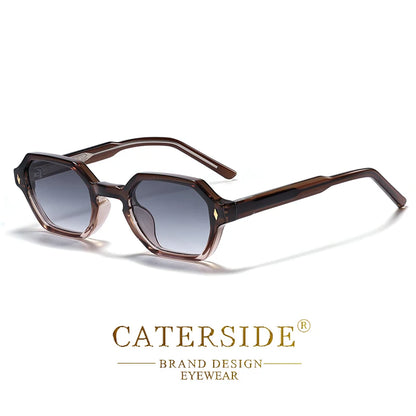 Punk Polygonal Men Sunglasses Personalized Design Square