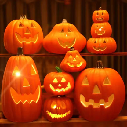 1Pc Decorative Pumpkin Halloween Props Lantern