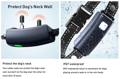 Electric Dog Training Collar Remote Control With  Vibration Shock