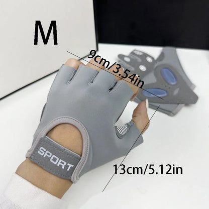 Fitness Cycling Gloves Men Women Anti Slip Shock-Absorbing