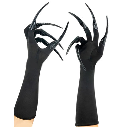 Scary Long Nails Gloves Cosplay Party Costume Accessories