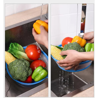 Microwave Splatter Cover Foldable Fresh-keeping Heat Cover