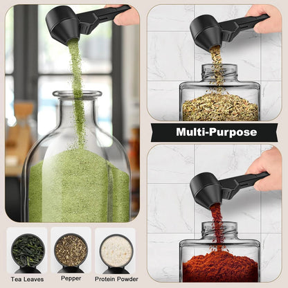 Creative Sliding Leakproof Coffee Scoop Protein Powder