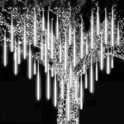 Outdoor LED Meteor Shower Lights Falling Rain Drop