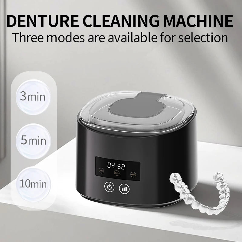 Ultrasonic Cleaner for Dentures Retainer Braces Jewelry