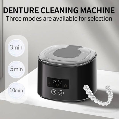 Ultrasonic Cleaner for Dentures Retainer Braces Jewelry