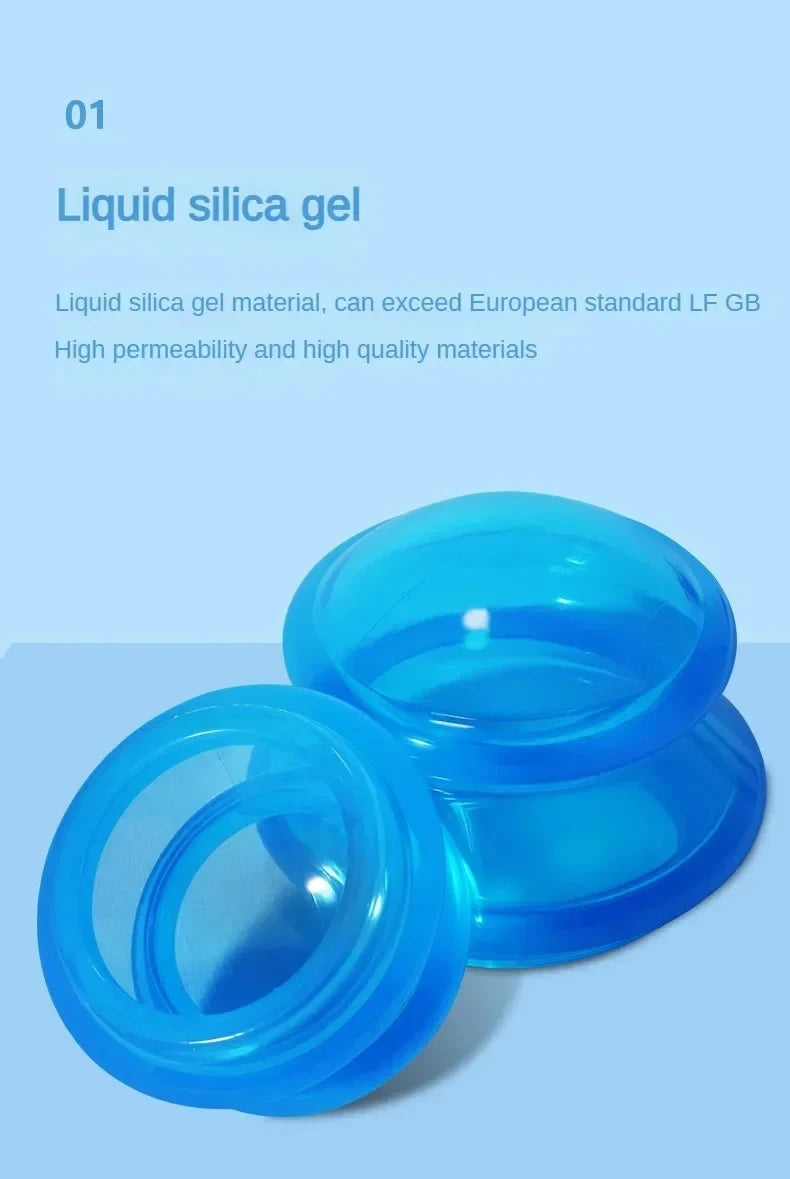 Anti-cellulite Silicone Cupping Set Suction Cup Ventosas